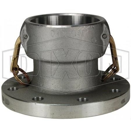 Dixon Cam and Groove Coupler, 8 in Nominal, Coupler x Class 150 Flange End Style, Aluminum 800-DL-AL